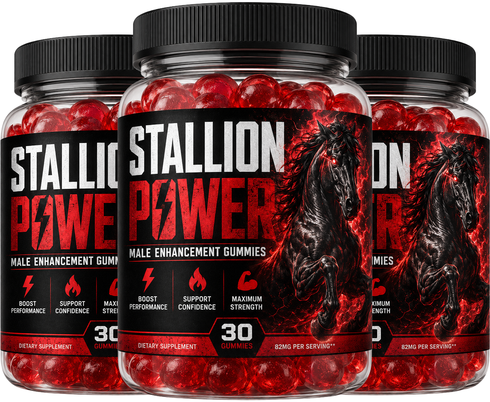 Stallion Power 3 Bottle Package